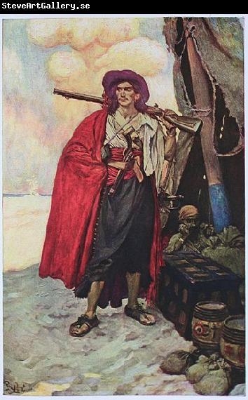 Howard Pyle The Buccaneer was a Picturesque Fellow